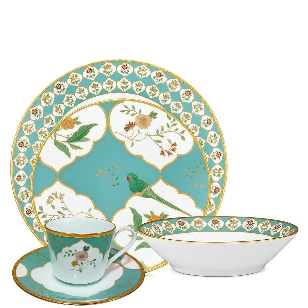 Aparelho de Jantar de Porcelana Noritake Lodis Morning 24pçs