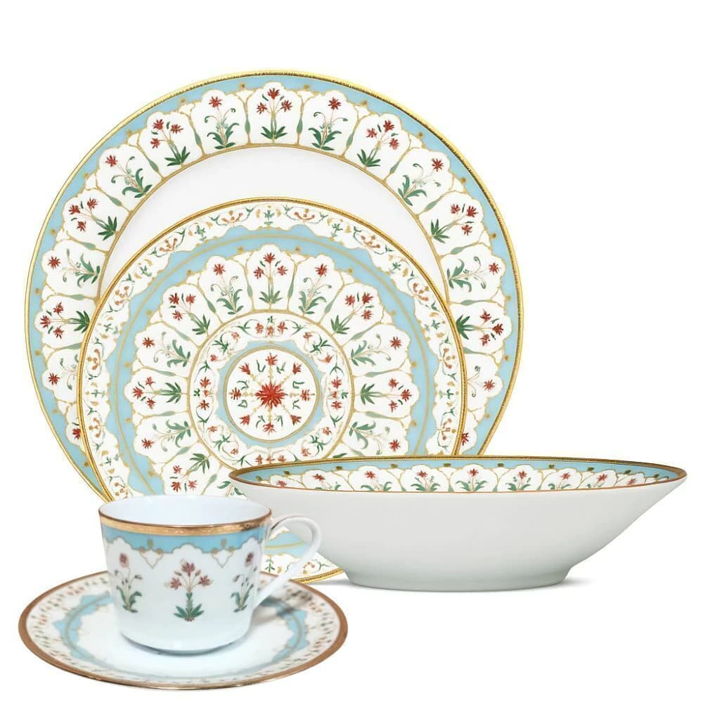 Aparelho de Jantar de Porcelana Noritake Royal Blossom 24pçs