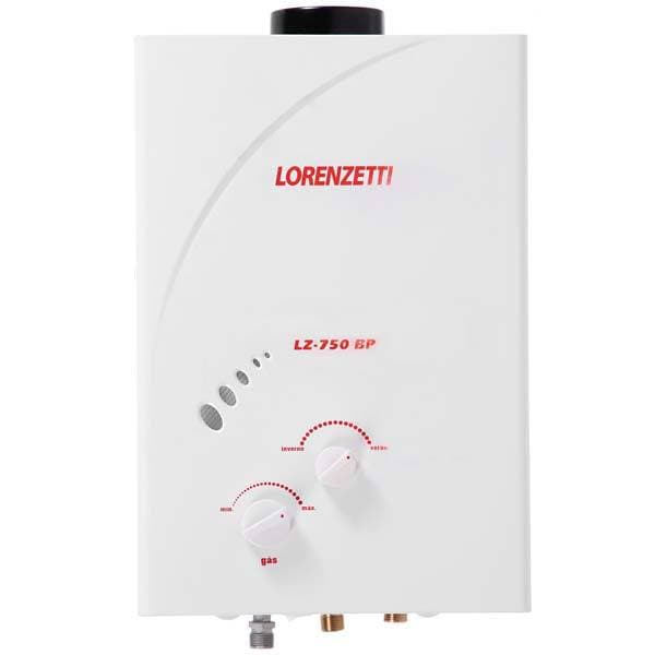 Aquecedor a Gás GLP 7 L/min Branco LZ 750 BP Lorenzetti