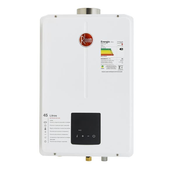 Aquecedor a Gás Rheem 45 GLP Branco 45PVP