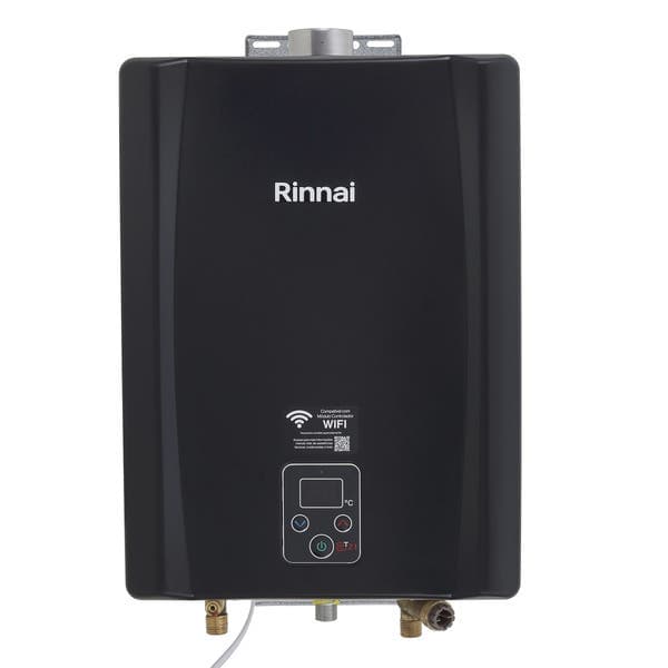 Aquecedor a Gás Rinnai 21 GLP Preto E21 Wi Fi