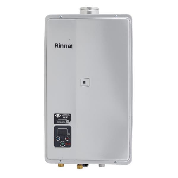 Aquecedor a Gás Rinnai 32,5 GN Prata E33 Wi-Fi