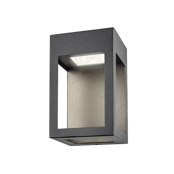 Arandela Alumínio Preto G9 IP63 Space Portalluz