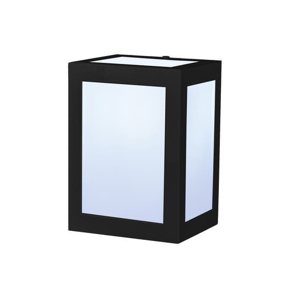 Arandela de Parede Externa IP44 290 Ideal Iluminação Preta Bivolt