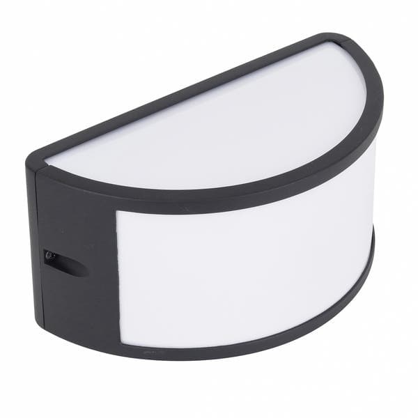 Arandela de Parede Externa IP44 Silvia Inspire Preta Bivolt
