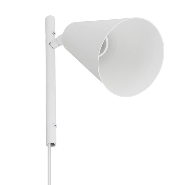 Arandela de Parede Interna com Fio IP20 Auremar Branco Bivolt