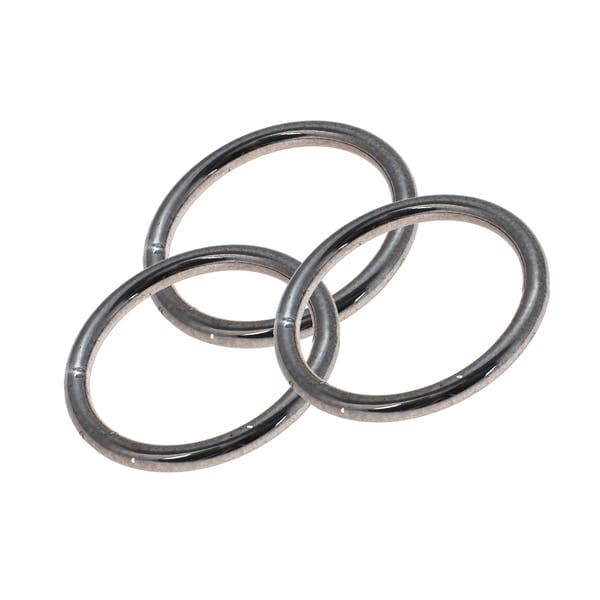 Argola para Cortina 28mm Aço Onix 10 Peças Couselo
