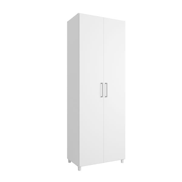 Armário Multiuso MDP Branco 2 Portas 187x67x39cm Kappesberg