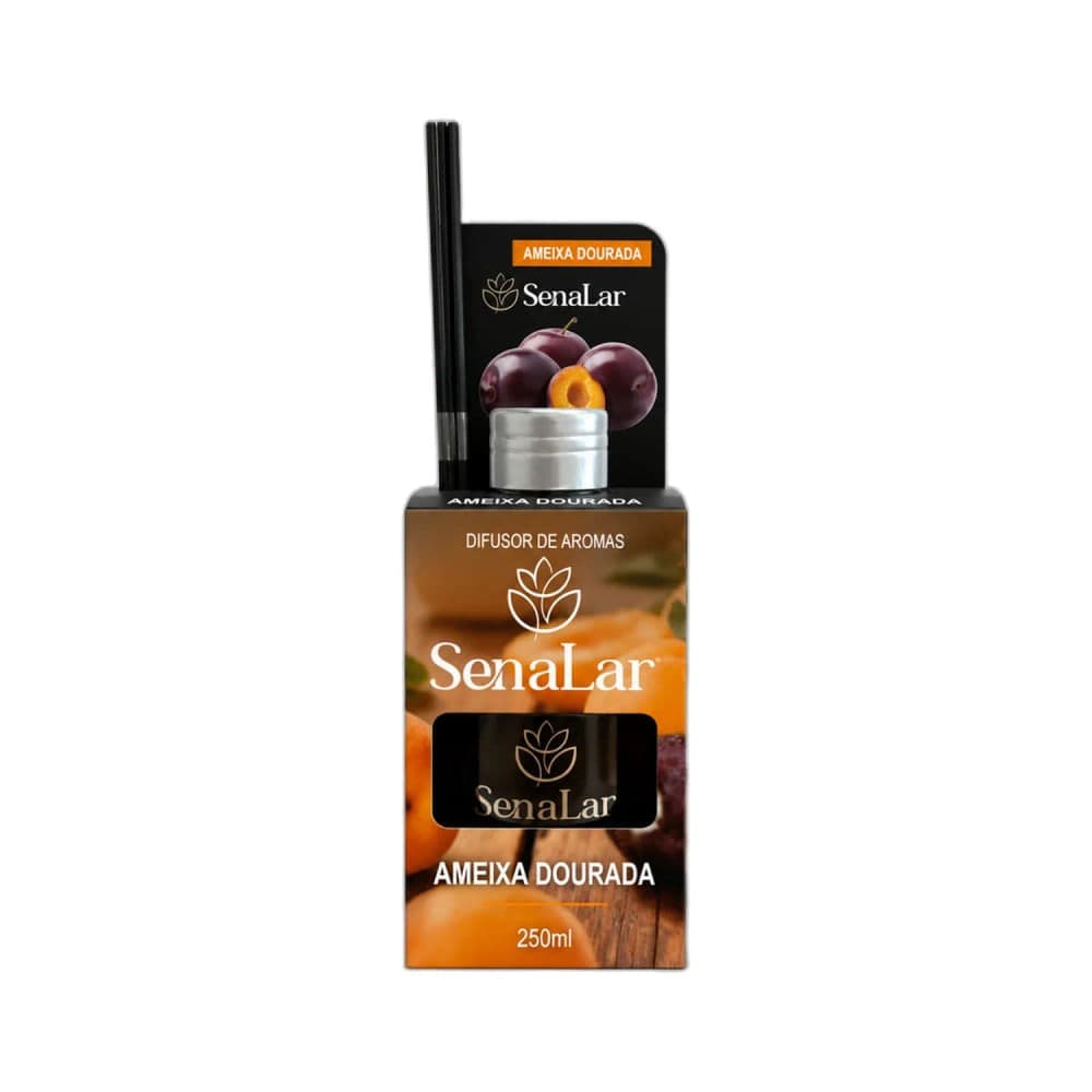 Aromatizador de Ambientes 250mL Ameixa Dourada - Senalar