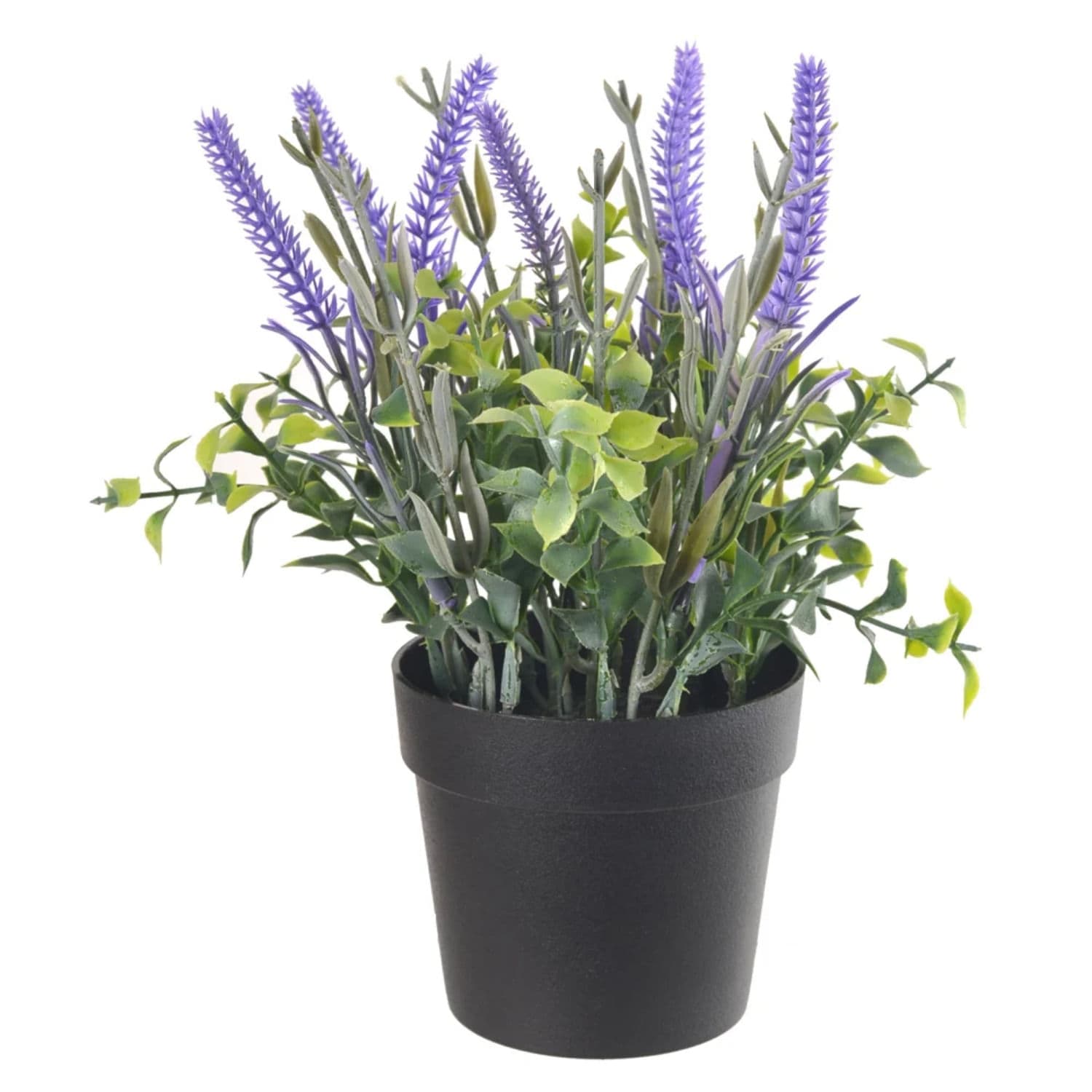 Arranjo de Lavanda Artificial 24cm Verde - Florarte