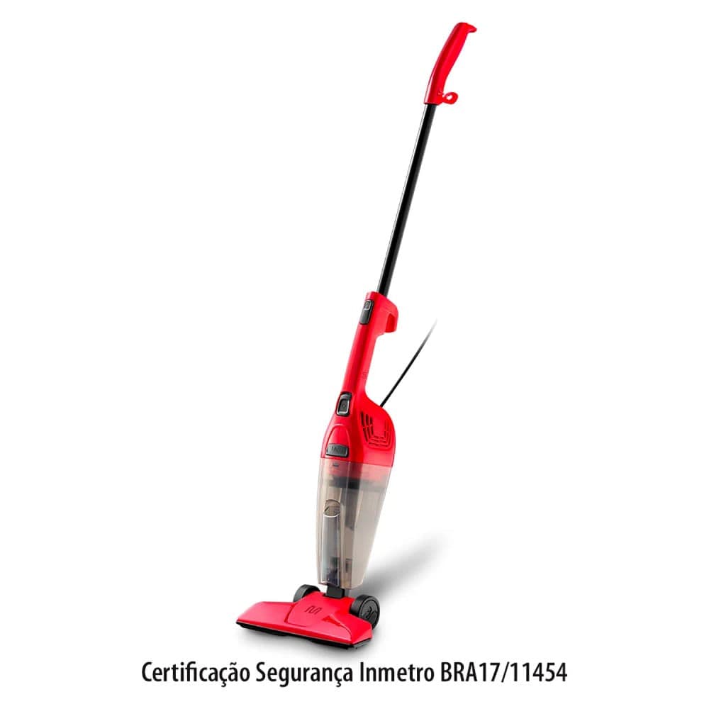 Aspirador de Pó Vertical 2 em 1 Vermelho 1000w - Multi