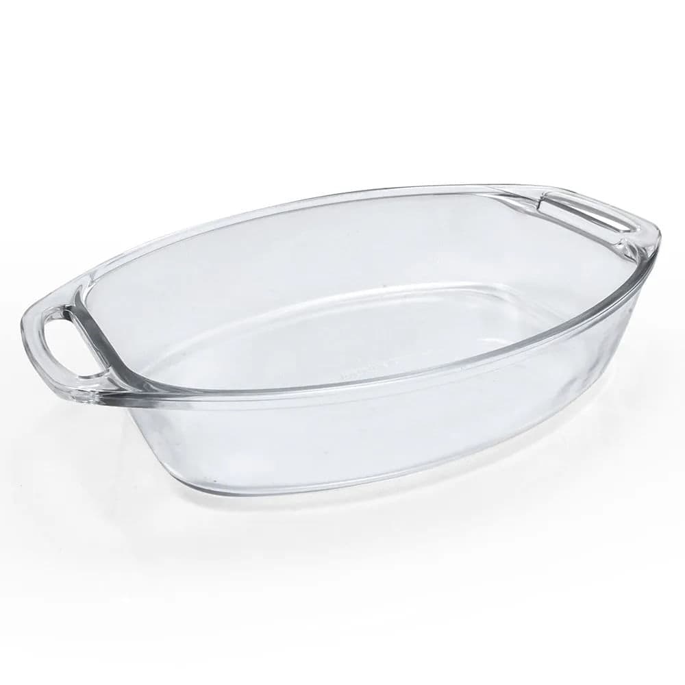Assadeira de Vidro Oval 3,2l Seletta - Marinex