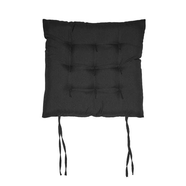 Assento Oxford Preto 40x40cm