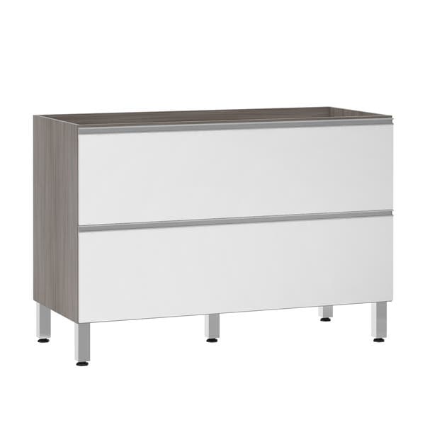 Balcão de Cozinha Misto 53x82,5x53cm Branco Prime Luciane