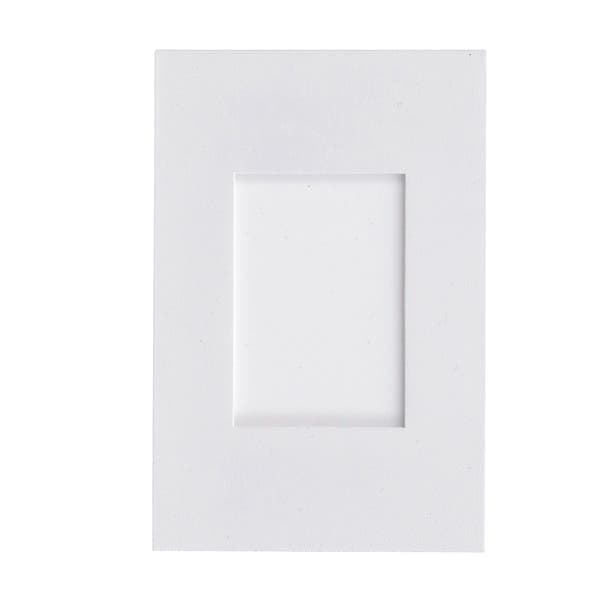 Balizador de Parede Embutir Branco Metal Attena
