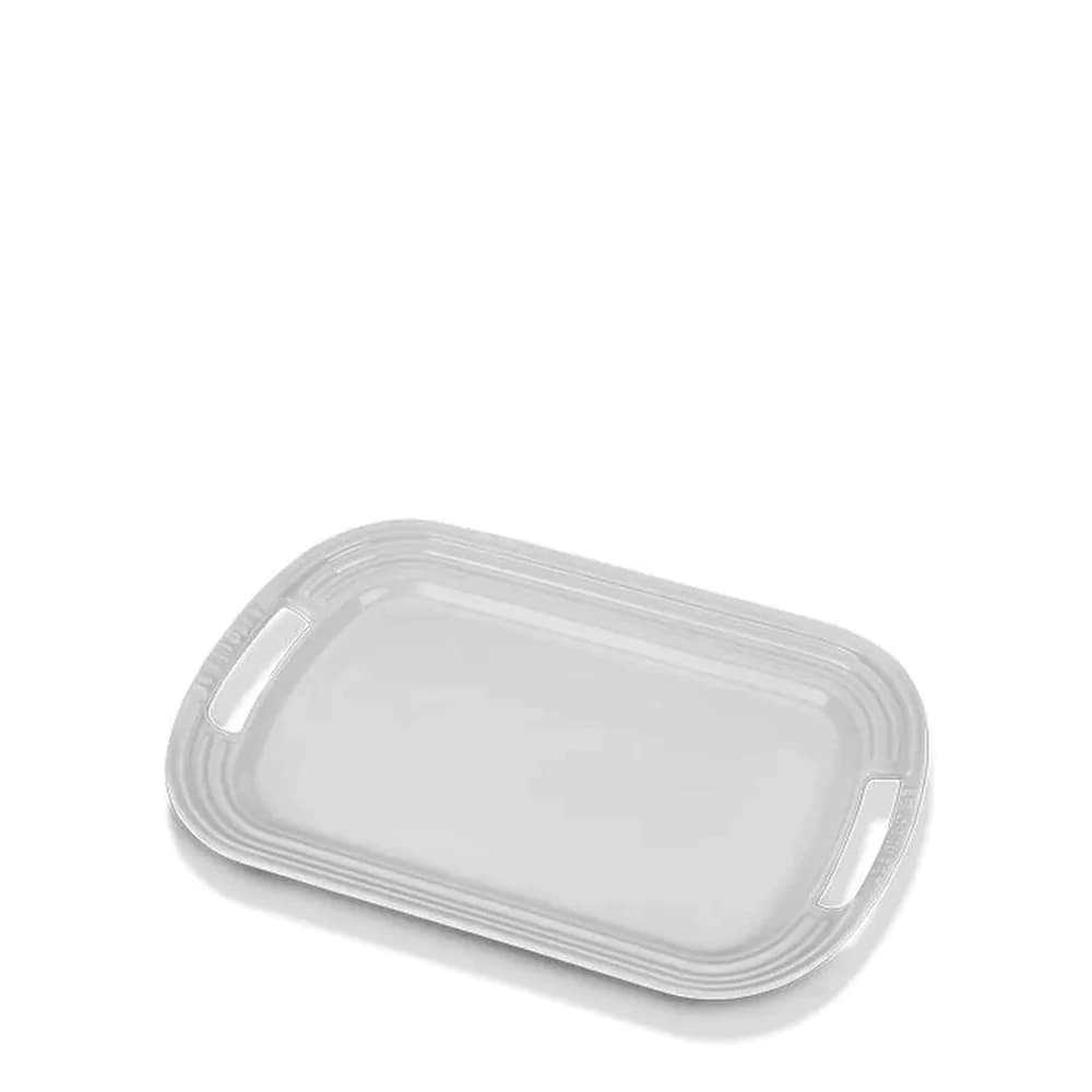 Bandeja de Cerâmica Le Creuset Branca 36x28x5cm