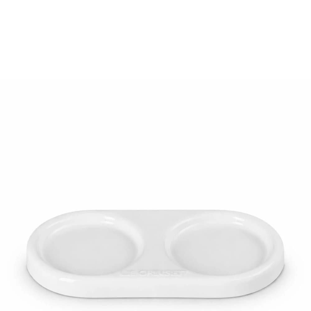 Bandeja de Cerâmica para Moedor Le Cresuset Branca 18cm