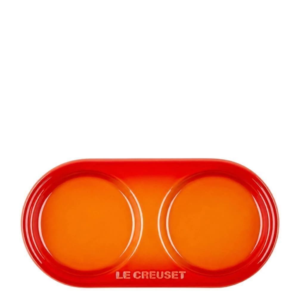 Bandeja de Cerâmica para Moedor Le Cresuset Laranja 18cm