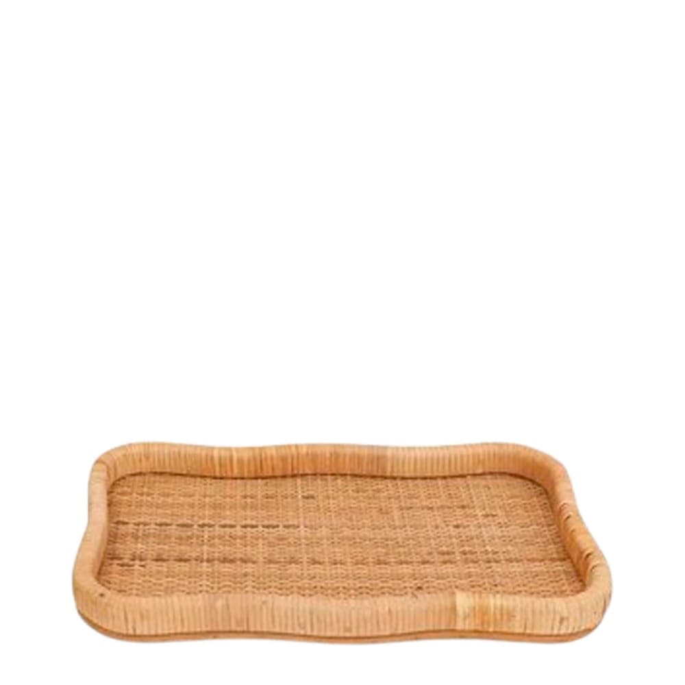 Bandeja de Fibra Natural 48x30x4cm