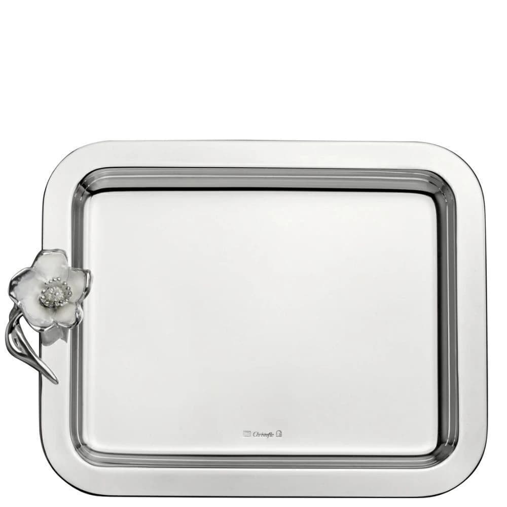 Bandeja de Prata Christofle Belle Époque 20x16cm