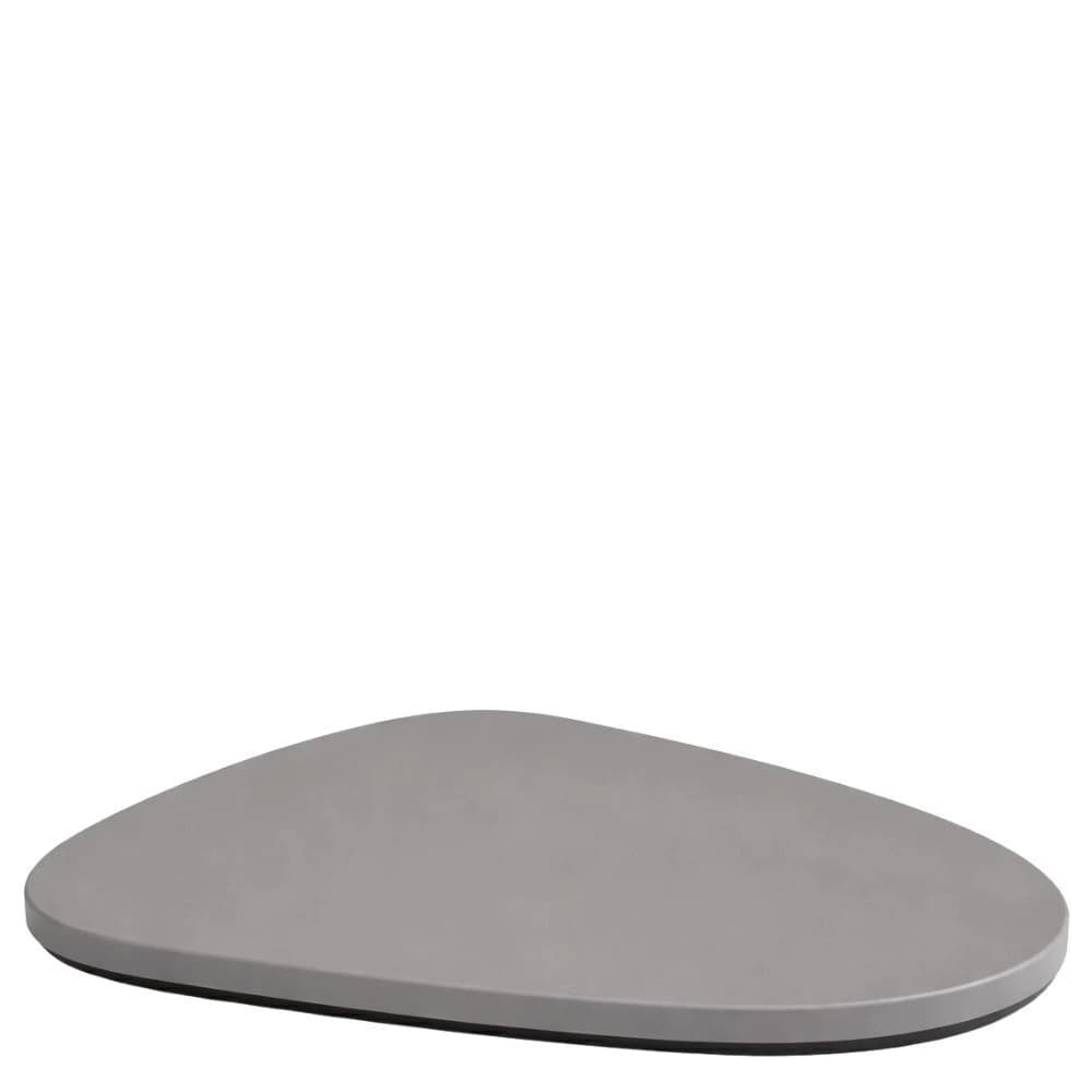 Bandeja de Resina Resimetal Linna Cinza 31x22cm