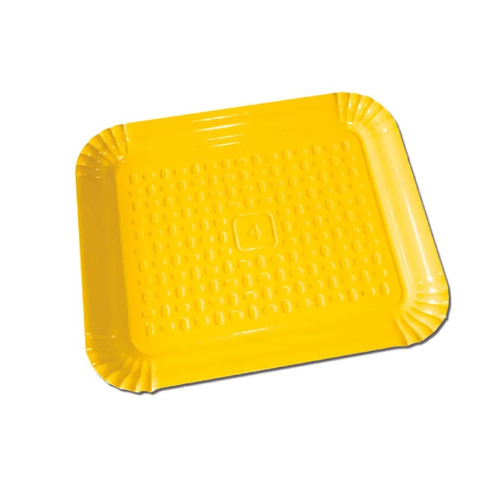 Bandeja Laminada B03 27x22cm Amarela - Ultrafest