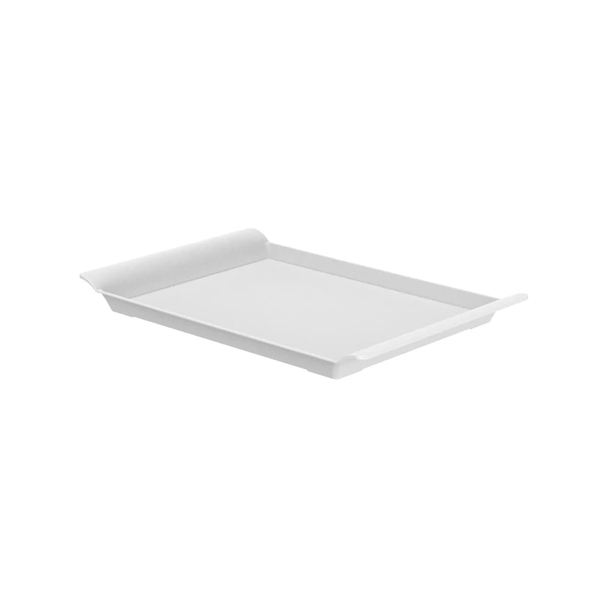 Bandeja lea Ou 34x21x3,5cm Linha Servir — Branco