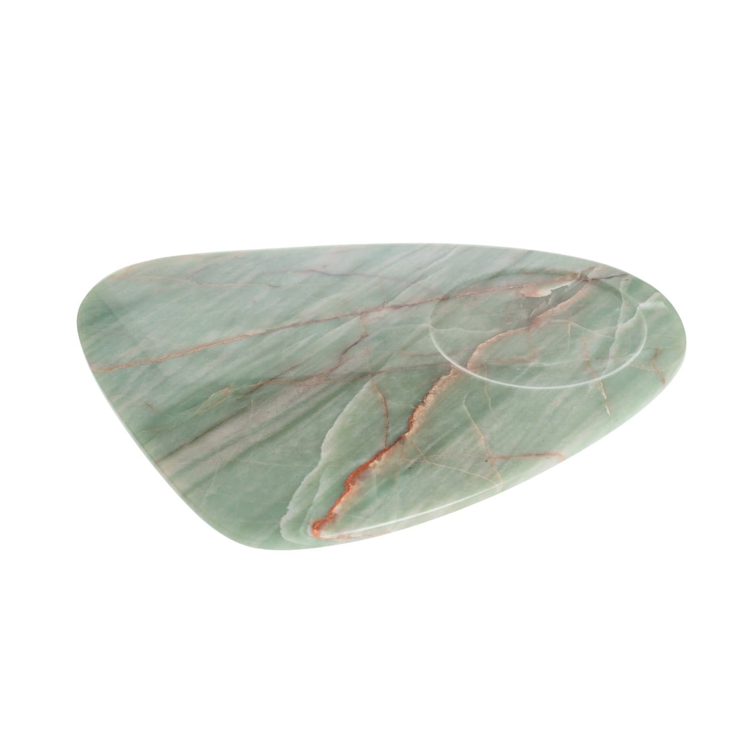 Bandeja Orgânica M Quartzito Amazonic Green