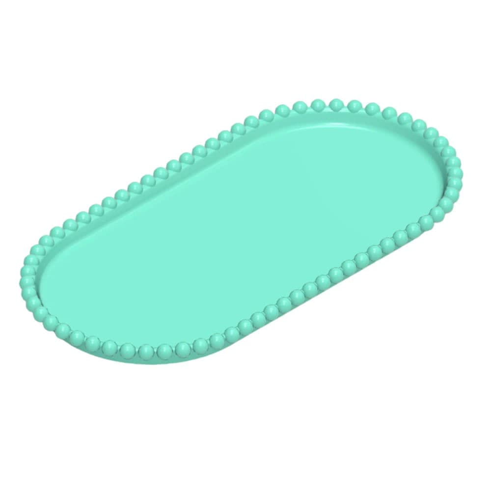 Bandeja Oval 25x13cm Verde - Honorio