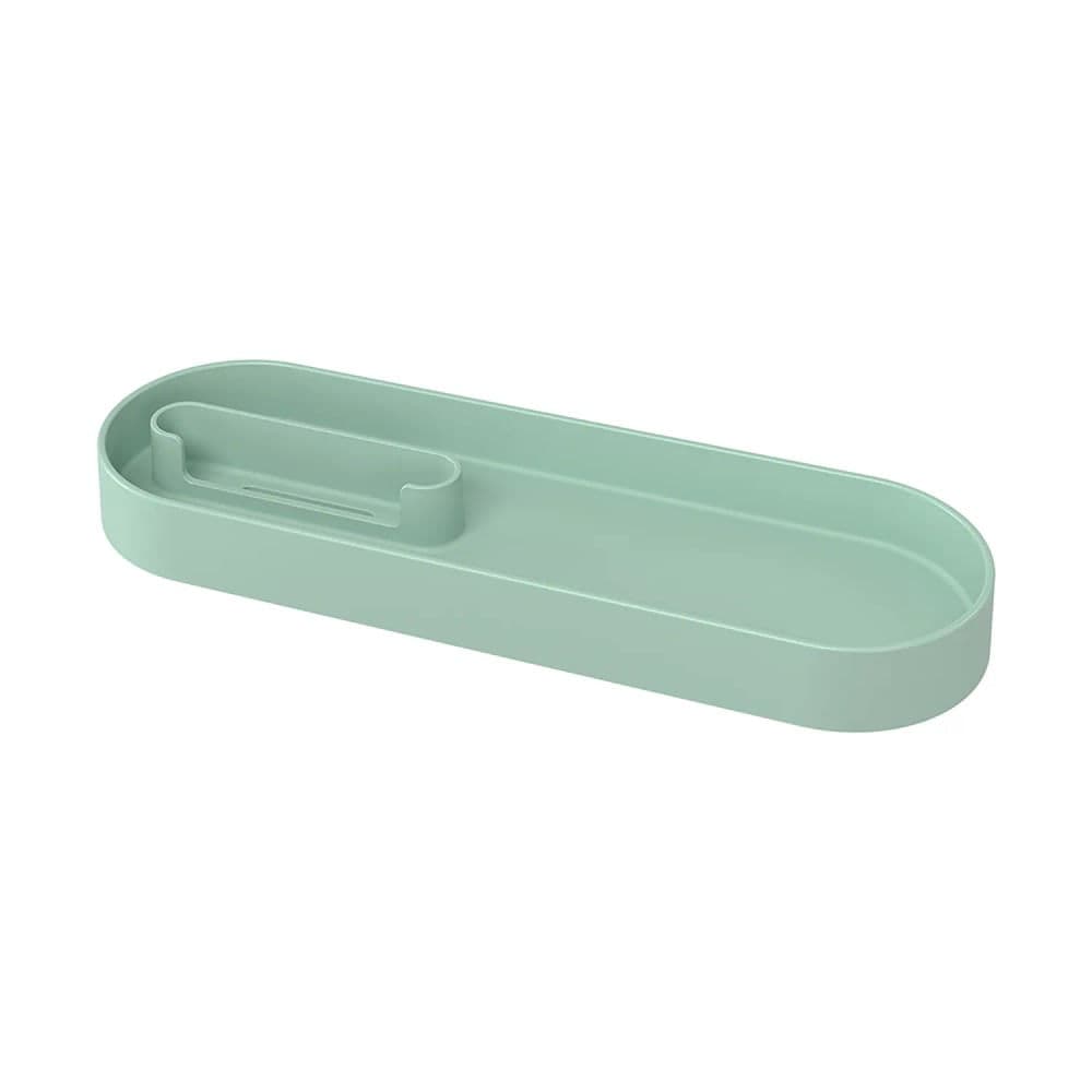 Bandeja para Banheiro com Porta Celular Verde Jade - Coza