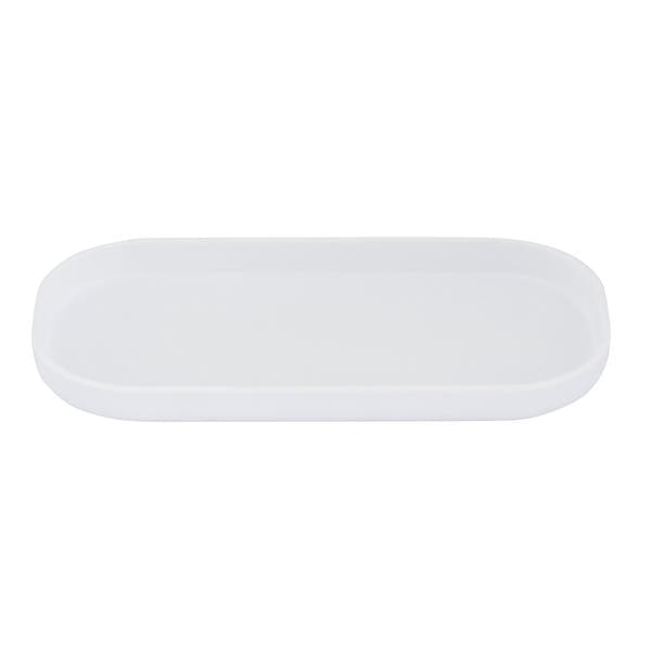 Bandeja para Banheiro de Plástico Branca Dual Ou