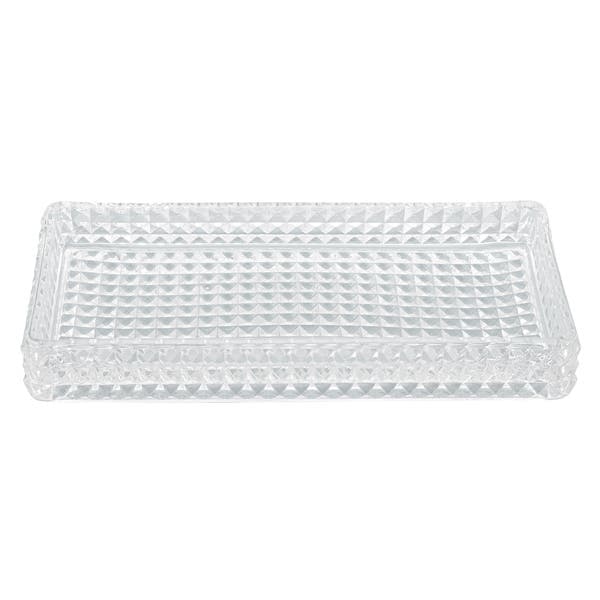 Bandeja para Banheiro de Vidro Transparente Crystal Sensea