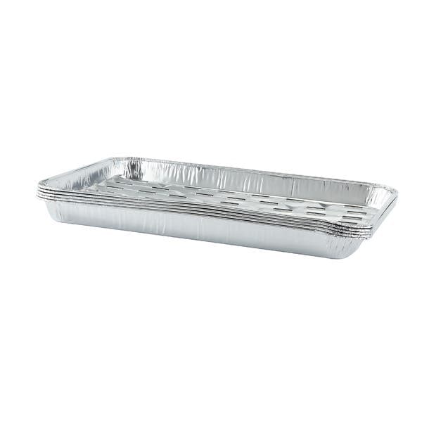 Bandeja para Grelhar em Alumínio 34x23x2,8 Naterial - 5 Unidades