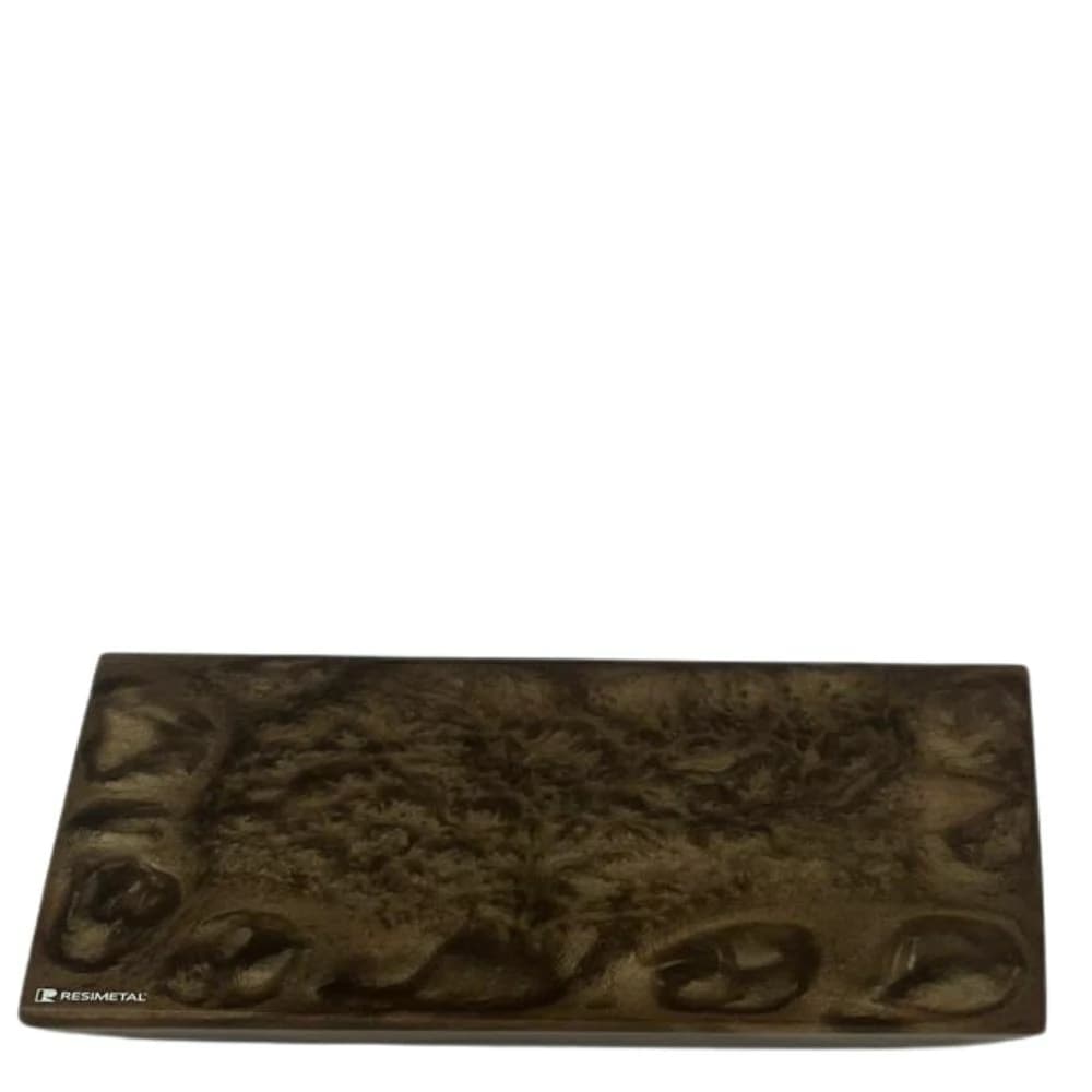 Bandeja para Lavabo de Resina Resimetal Cristal Honey 20x12cm