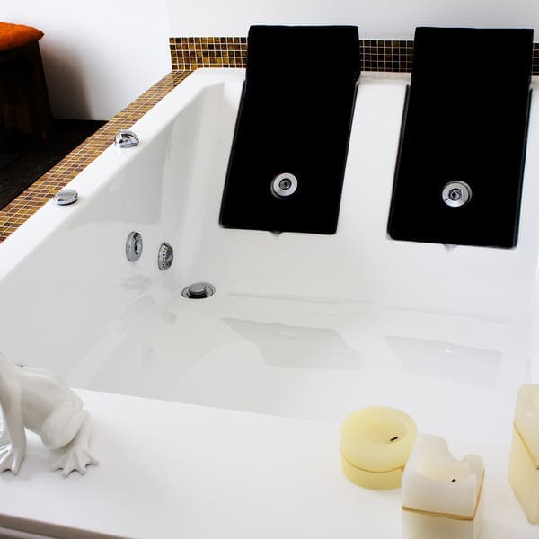 Banheira com Hidromassagem Retangular 190x120x47 Petra Ouro Fino