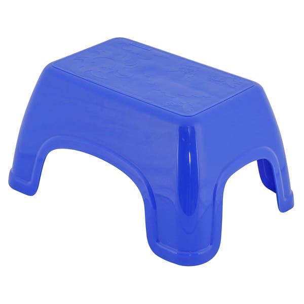 Banqueta Baixa em Plástico 19,5cm Azul Catty Tramontina
