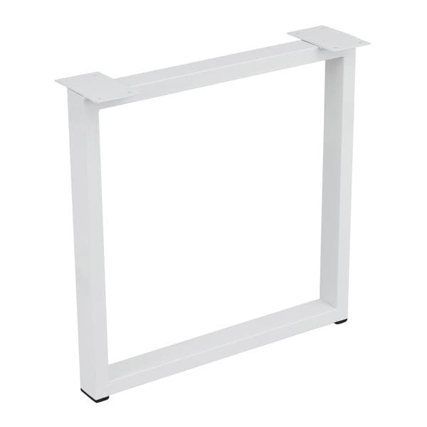 Base para Banco de Aço Branco 45cm Maxeb