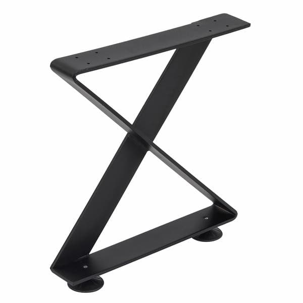 Base para Banco de Aço Preto 38x38cm 9007 Maxeb