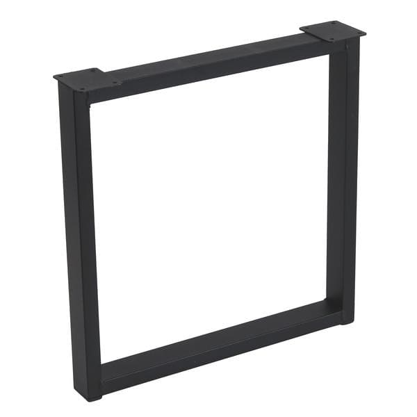 Base para Banco de Aço Preto 45cm Maxeb