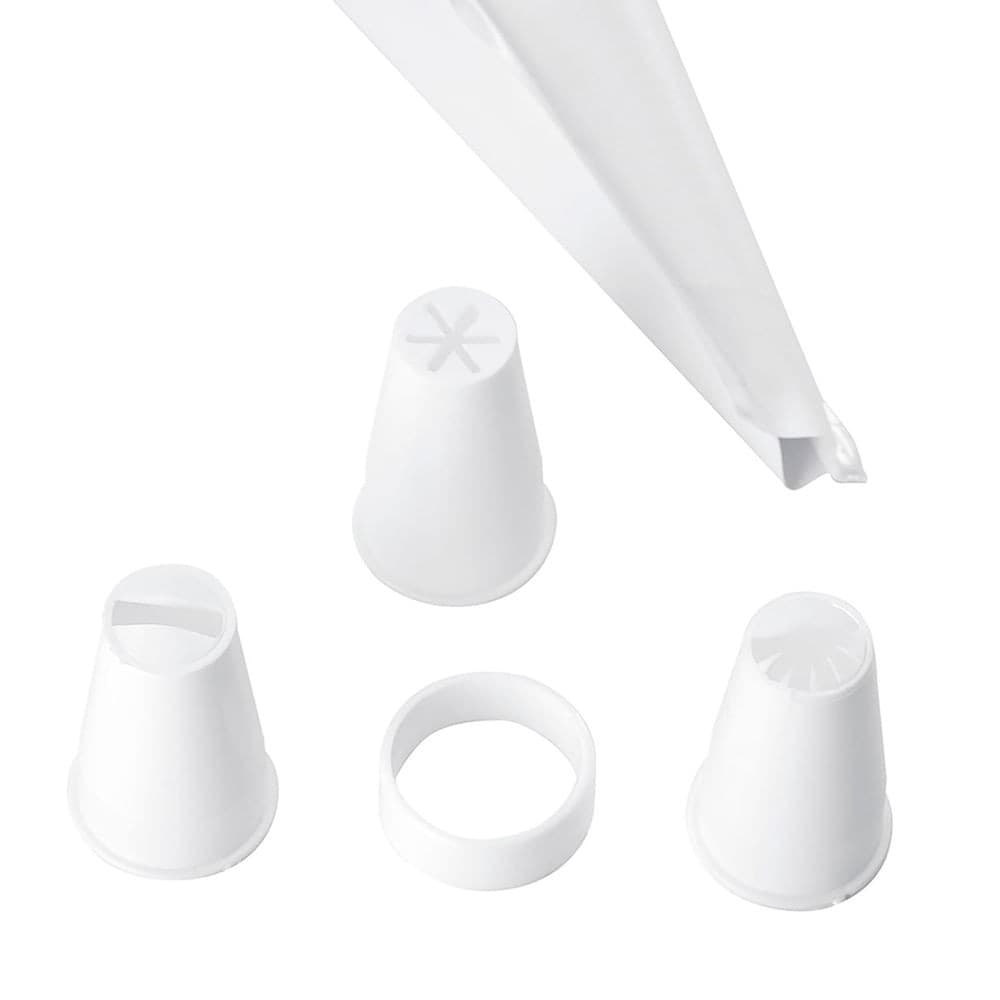 Bico De Confeitar 9 Peças Branco - Nitron