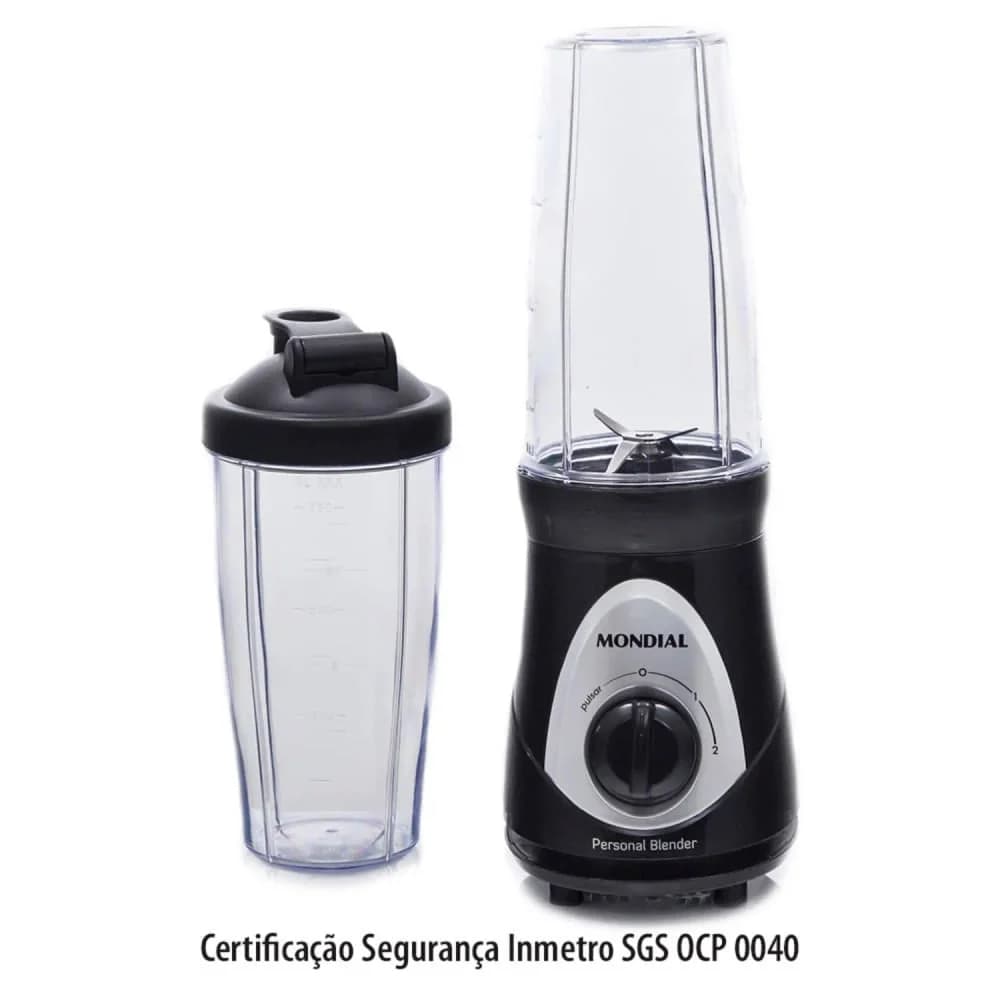 Blender Personal Pratic Dg-01 Preto - Mondial — Blender Personal Pratic Dg-01 Preto - Mondial