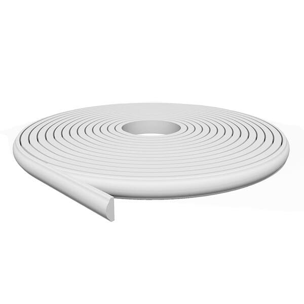 Boiserie Rodameio VP-35 Auto-Adesivo Branco 2,5m