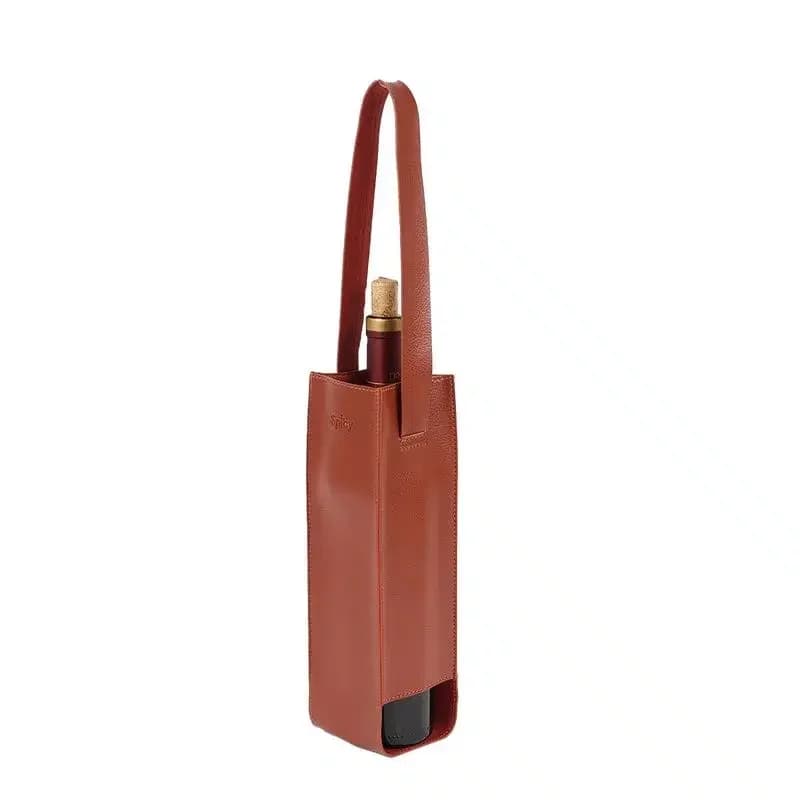 Bolsa de Vinho Couro 29x8x8cm - Kenya