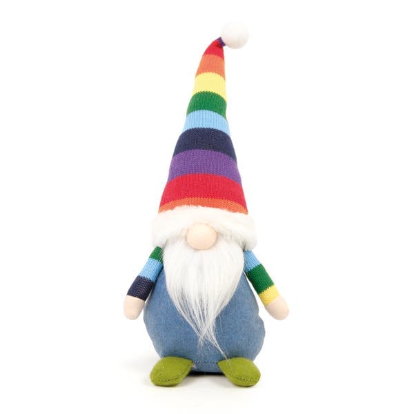 Boneco Kringle Tecido Colorido 38x16x11cm Cromus