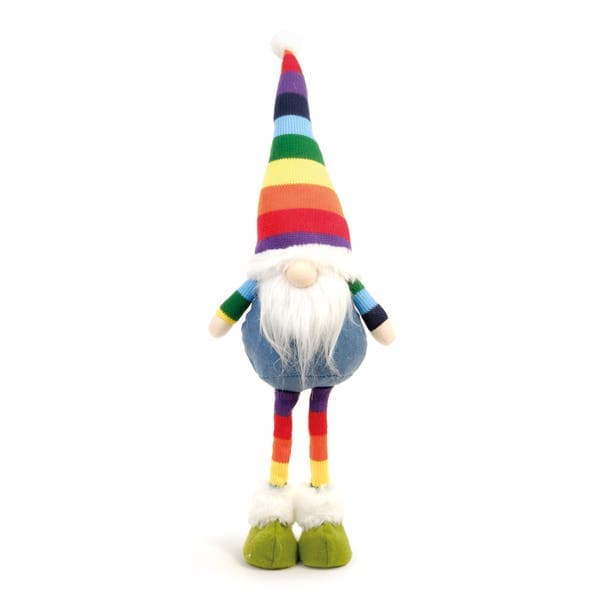 Boneco Kringle Tecido Colorido 53x17x10cm Cromus