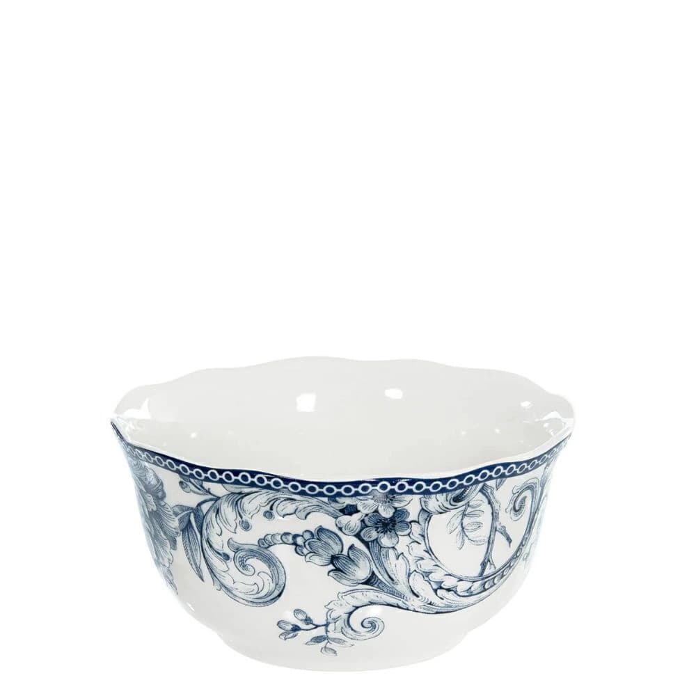 Bowl de Porcelana Jardin Bleu 14cm 6pçs