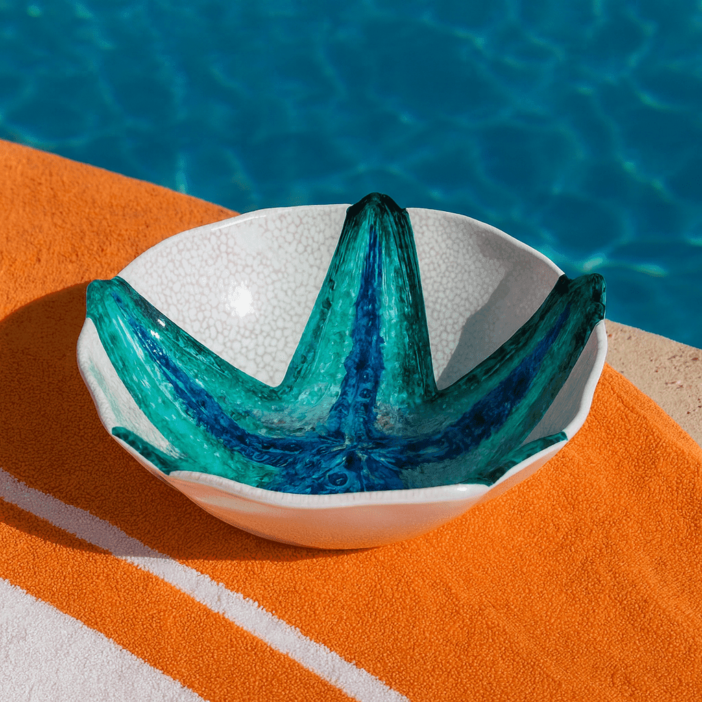 Bowl em Melamina Estrela do Mar Azul 19 cm