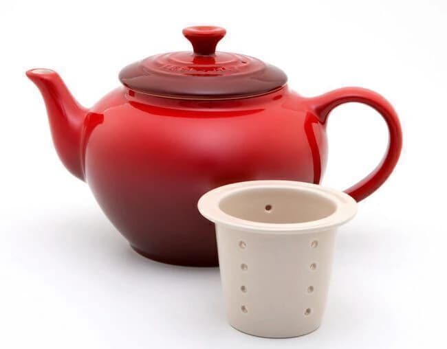 Bule com Infusor Le Creuset — Vermelho