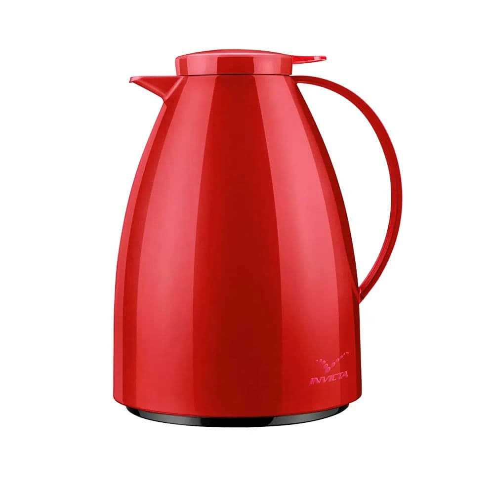 Bule Térmico Viena Gatilho 750mL Vermelho - Invicta
