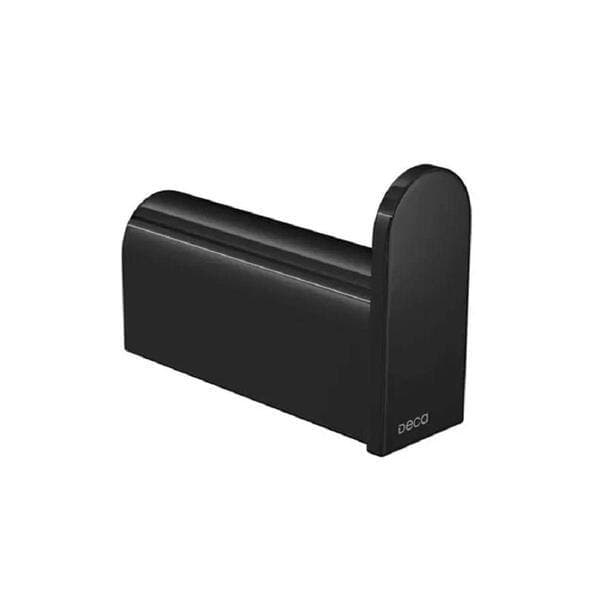 Cabide em Metal 6,1x2,7cm Preto Versa Deca
